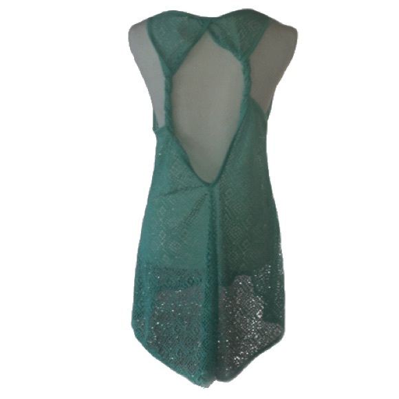 OP Teal Mesh Coverup M - Picture 5 of 5